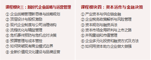 中國創(chuàng)新領(lǐng)袖EMBA企業(yè)家高端課程